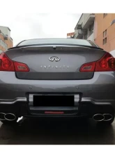 Carbonado Carbon Fiber Reinforced Plastic Trunk Spoiler for Infiniti G25/G37 Sedan 2010-2013                                     - CFTS09N472 - Image 7
