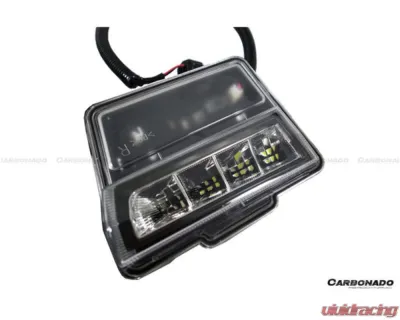 Carbonado Front Bumper LED Day Running Light Nissan GTR R35 2017-2022 - 8354OE2017-LED