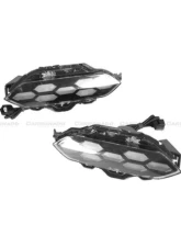 Carbonado Front Bumper LED Day Running Lights Nissan GTR R35 Facelift 2023-2025                                     - 8354OE2023-LED - Image 4