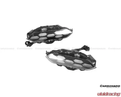 Carbonado Front Bumper LED Day Running Lights Nissan GTR R35 Facelift 2023-2025 - 8354OE2023-LED