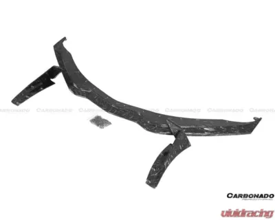 Carbonado CFRP Front Lip with Caps for Chevrolet Corvette Z06 2013-2019 - CF8994Z06OEM-3-FL-SET