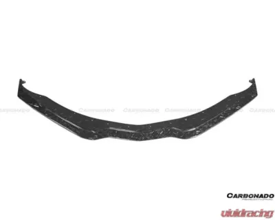 Carbonado CFRP Front Lip with Caps for Chevrolet Corvette Z06 2013-2019 - CF8994Z06OEM-3-FL-SET