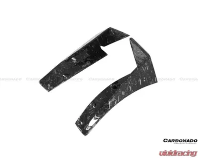Carbonado CFRP Front Lip with Caps for Chevrolet Corvette Z06 2013-2019 - CF8994Z06OEM-3-FL-SET