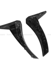 Carbonado CFRP Front Lip with Caps for Chevrolet Corvette Z06 2013-2019                                     - CF8994Z06OEM-3-FL-SET - Image 9