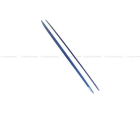 Carbonado CFRP Blue Side Skirts Extension Add On Lip Mercedes Benz W205 C63 S AMG Coupe 2015-2021