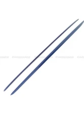 Carbonado CFRP Blue Side Skirts Extension Add On Lip Mercedes Benz W205 C63 S AMG Coupe 2015-2021                                     - BLUCF8509OEM-SSC - Image 2