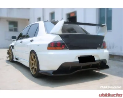 Carbonado CFRP Rear Diffuser Mitsubishi Evolution 2003-2006 - CF3340V.L