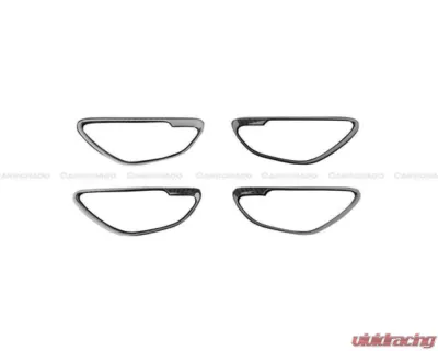 Carbonado DryCF Interior Door Handle Cover Trim Mercedes Benz C-Class | GLC 2015-2021 - CF8502OEM-INTR-3