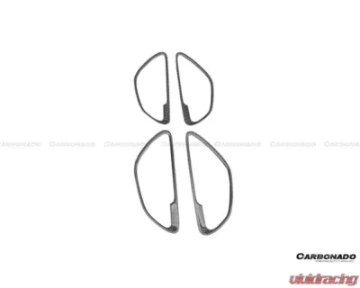 Carbonado DryCF Interior Door Handle Cover Trim Mercedes Benz C-Class | GLC 2015-2021 - CF8502OEM-INTR-3