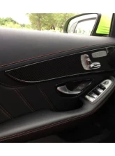 Carbonado DryCF Interior Door Handle Cover Trim Mercedes Benz C-Class | GLC 2015-2021                                     - CF8502OEM-INTR-3 - Image 9