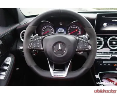 Carbonado DryCF Interior Steering Wheel Trim Mercedes Benz W205 C63 AMG 2015-2021 - CF8502OEM-INTR-4