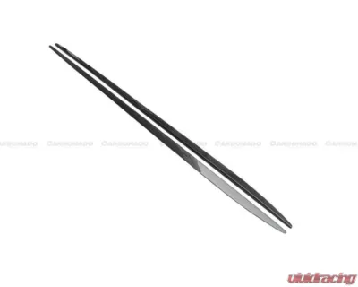Carbonado CFRP Side Skirts Extension Add On Lip Mercedes Benz W205 C63 S AMG Coupe 2015-2021 - CF8509OEM-SSC