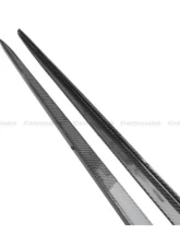 Carbonado CFRP Side Skirts Extension Add On Lip Mercedes Benz W205 C63 S AMG Coupe 2015-2021                                     - CF8509OEM-SSC - Image 6