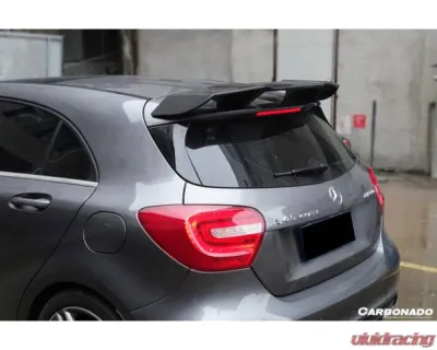 Carbonado CFRP Roof Wing Spoiler for Mercedes-Benz W176 A-Class 2012-2015 - CF9109RZS.RS