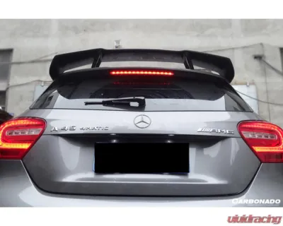 Carbonado CFRP Roof Wing Spoiler for Mercedes-Benz W176 A-Class 2012-2015 - CF9109RZS.RS