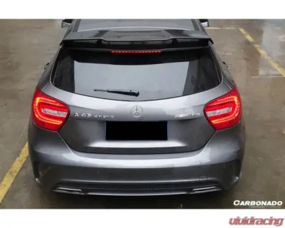 Carbonado CFRP Roof Wing Spoiler for Mercedes-Benz W176 A-Class 2012-2015 - CF9109RZS.RS