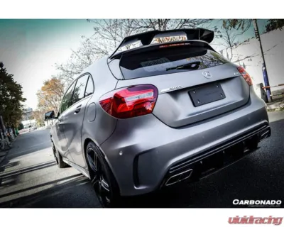Carbonado CFRP Roof Wing Spoiler for Mercedes-Benz W176 A-Class 2016-2018 - CF9110RZS.RS
