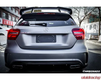 Carbonado CFRP Roof Wing Spoiler for Mercedes-Benz W176 A-Class 2016-2018 - CF9110RZS.RS