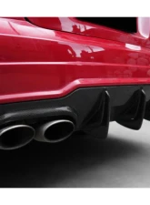 Carbonado CFRP Rear Lip Diffuser Mercedes-Benz W204 C-Class | C63AMG 2012-2014                                     - CFAF-007 - Image 5