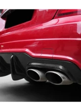 Carbonado CFRP Rear Lip Diffuser Mercedes-Benz W204 C-Class | C63AMG 2012-2014                                     - CFAF-007 - Image 6