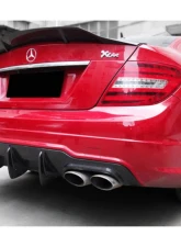 Carbonado CFRP Rear Lip Diffuser Mercedes-Benz W204 C-Class | C63AMG 2012-2014                                     - CFAF-007 - Image 9