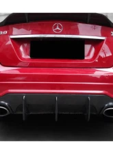 Carbonado CFRP Rear Lip Diffuser Mercedes-Benz W204 C-Class | C63AMG 2012-2014                                     - CFAF-007 - Image 10