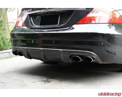 Carbonado CFRP Rear Diffuser Lip Mercedes-Benz W219 2006-2010 - CMD-000