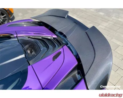 Carbonado DryCF Engine Cover Replacement McLaren 720S Spyder 2017-2022 - DRYCF720S-ODSP-EC