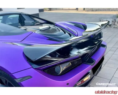Carbonado DryCF Engine Cover Replacement McLaren 720S Spyder 2017-2022 - DRYCF720S-ODSP-EC