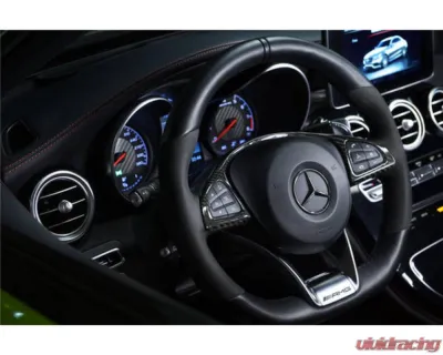 Carbonado DryCF Interior Trim Set Mercedes Benz W205 C63 AMG 2015-2021 - DRYCF8502OEM-INTR-SET
