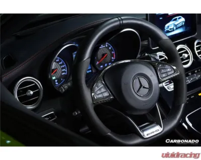 Carbonado DryCF Interior Trim Set Mercedes Benz W205 C63 AMG 2015-2021 - DRYCF8502OEM-INTR-SET