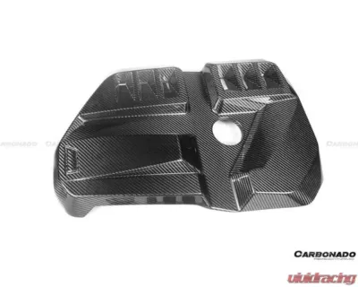 Carbonado DryFGCF Engine Cover BMW M3 | M4 2021+ - DRYFGCFG80ODOEM-EC