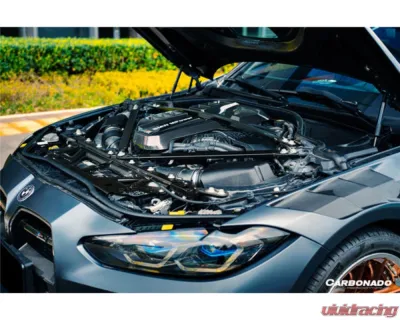 Carbonado DryFGCF Engine Cover BMW M3 | M4 2021+ - DRYFGCFG80ODOEM-EC