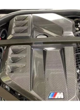 Carbonado DryFGCF Engine Cover BMW M3 | M4 2021+                                     - DRYFGCFG80ODOEM-EC - Image 8
