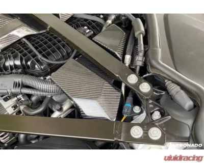 Carbonado DryFGCF Fuse Cover BMW M3 | M4 2021+ - DRYFGCFG80ODOEM-FC