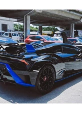 Carbonado MTDryCF Trunk Spoiler Side Winglets Lamborghini Huracan STO 2021-2024                                     - MTDRYCFHURACANSTO-W-2 - Image 13