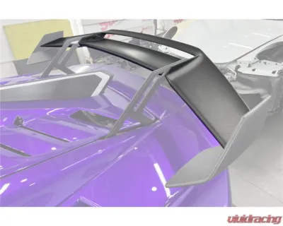 Carbonado MTDryCF Trunk Wing Plate Lamborghini Huracan STO 2021-2024 - MTDRYCFHURACANSTO-W-1