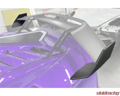 Carbonado MTDryCF Trunk Spoiler Side Winglets Lamborghini Huracan STO 2021-2024 - MTDRYCFHURACANSTO-W-2
