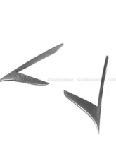 Carbonado DryCF Quarter Panel Side Vent Scoops Maserati MC20 2020-2024                                     - DRYCFMC20-MANOE-QPS - Image 9