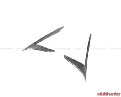 Carbonado DryCF Quarter Panel Side Vent Scoops Maserati MC20 2020-2024 - DRYCFMC20-MANOE-QPS