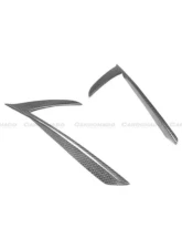 Carbonado DryCF Quarter Panel Side Vent Scoops Maserati MC20 2020-2024                                     - DRYCFMC20-MANOE-QPS - Image 2