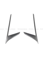 Carbonado DryCF Quarter Panel Side Vent Scoops Maserati MC20 2020-2024                                     - DRYCFMC20-MANOE-QPS - Image 3
