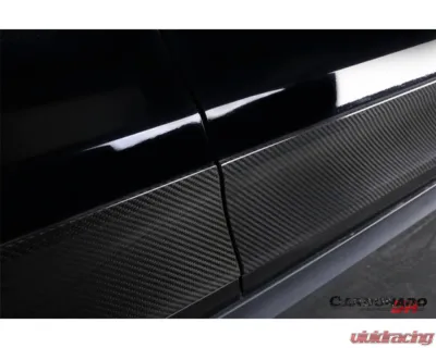 Carbonado DryCF Door Trims Porsche Macan 2014-2024 - DRYCFMacan-KG-OEM-DT
