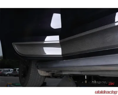 Carbonado DryCF Door Trims Porsche Macan 2014-2024 - DRYCFMacan-KG-OEM-DT