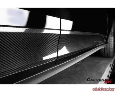 Carbonado DryCF Door Trims Porsche Macan 2014-2024 - DRYCFMacan-KG-OEM-DT
