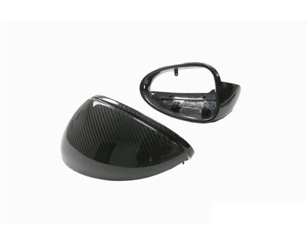 Carbonado DryCF Mirror Housing w/o BSA Holes Porsche Macan 2014-2024 - DRYCFMacan-KG-OEM-MC