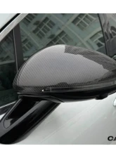 Carbonado DryCF Mirror Housing w/ BSA Holes Porsche Macan 2014-2024                                     - DRYCFMacan-KG-OEM-MCBSA - Image 7