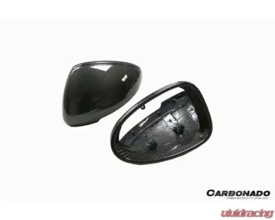 Carbonado DryCF Mirror Housing w/o BSA Holes Porsche Macan 2014-2024 - DRYCFMacan-KG-OEM-MC