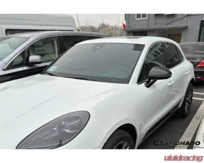 Carbonado DryCF Mirror Housing w/o BSA Holes Porsche Macan 2014-2024 - DRYCFMacan-KG-OEM-MC