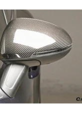 Carbonado DryCF Mirror Housing w/o BSA Holes Porsche Macan 2014-2024                                     - DRYCFMacan-KG-OEM-MC - Image 5